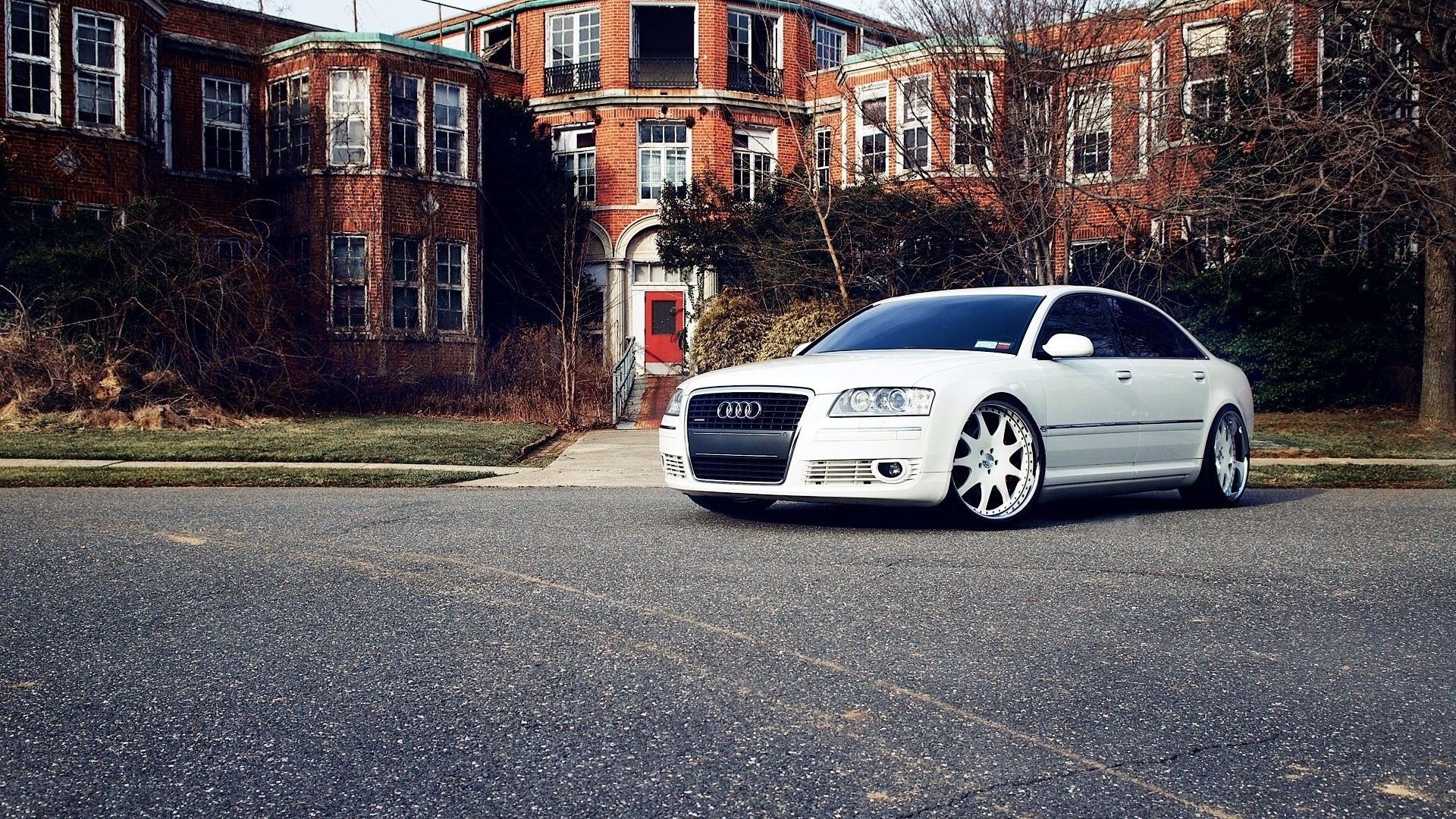 white, audi a8, cars, a8, tuning auto, Auto, audi, tuning cars, wallpapers auto,  