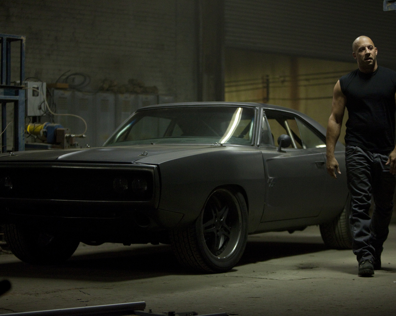 dodge, black, fast five, 1970, car, vin diesel, charger, muscle