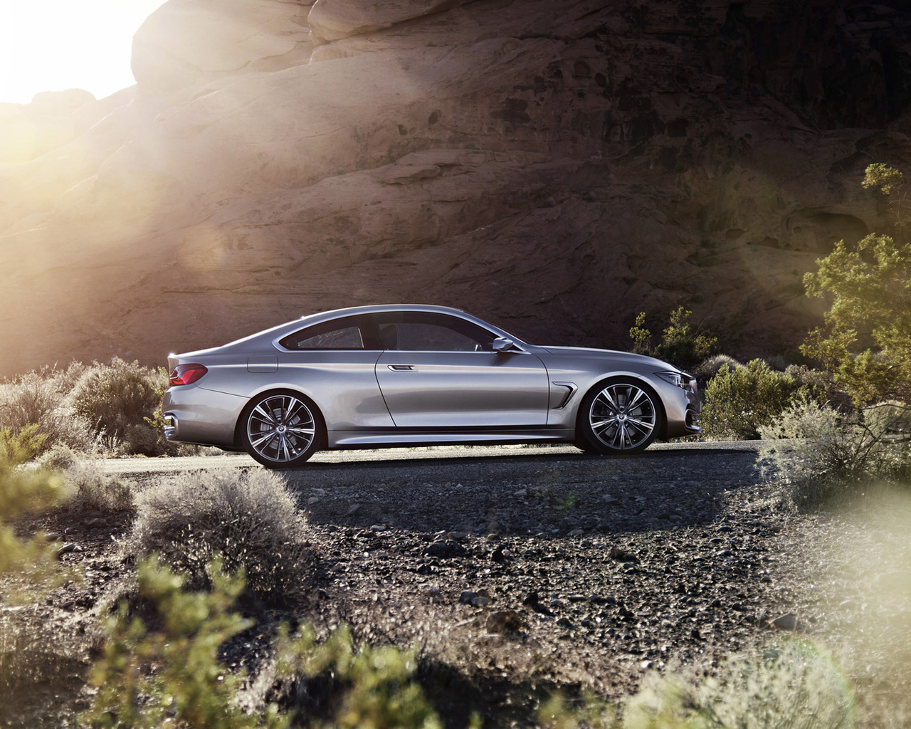 rock, concept, 2013, silver, style, coupe, 4 series, bmw, road