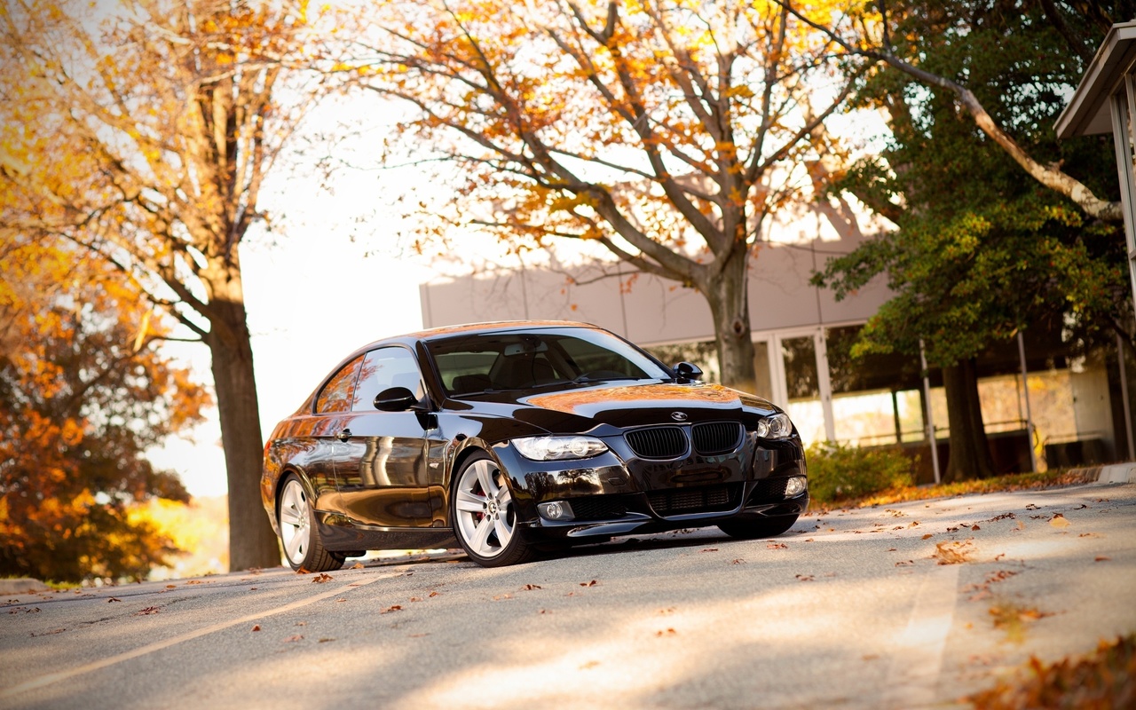 335i, city, Auto, bmw 335i, cars walls, bmw,  , bmw e92, black, cars