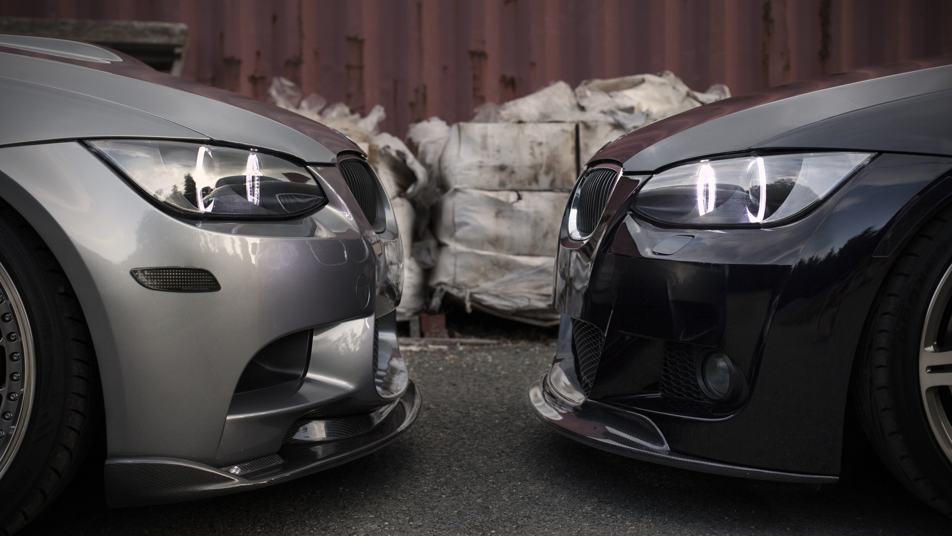 face to face, black, , m3, silvery, 335xi, bmw, e92
