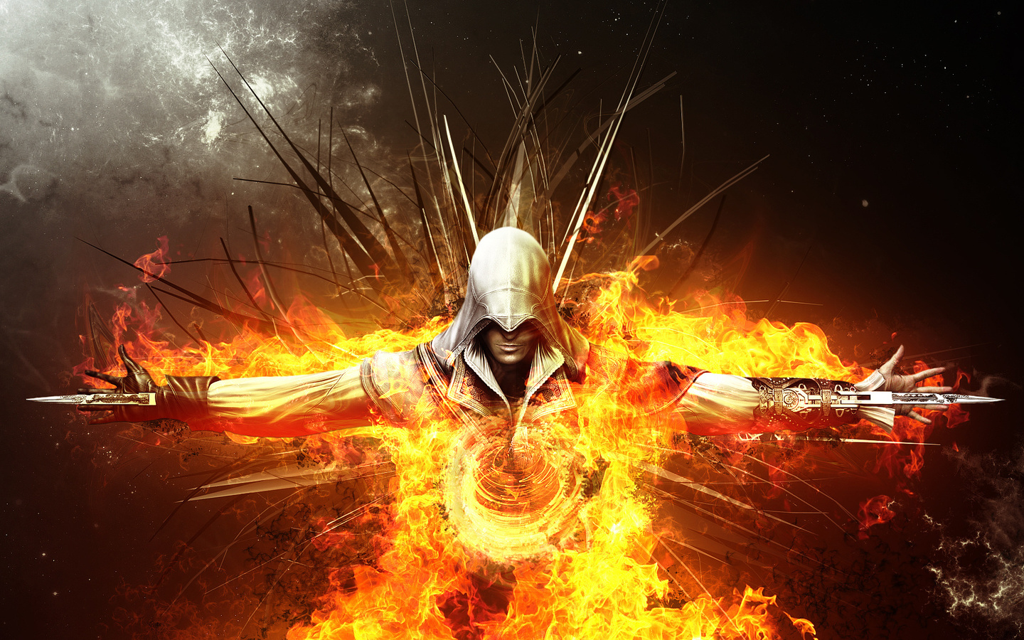 assassin, Assassins creed 2, ezio auditore da firenze, fear, ,  , , assassins creed