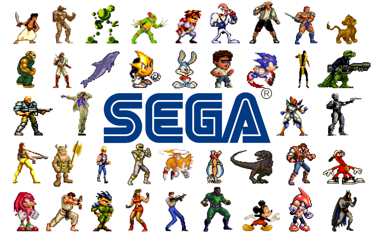 golden axe, sonic, 16 bit, tales, tiny toon, shinobi, Sega, aladin