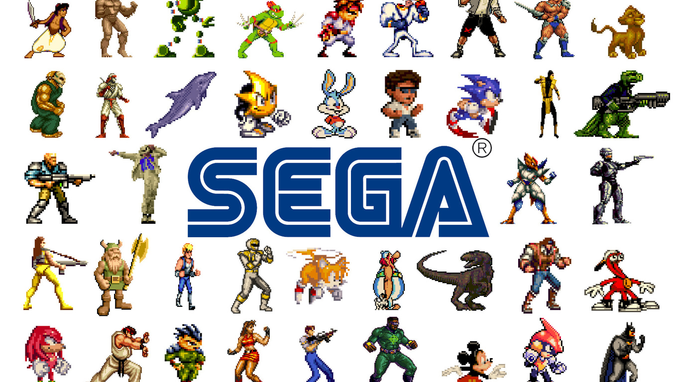 golden axe, sonic, 16 bit, tales, tiny toon, shinobi, Sega, aladin