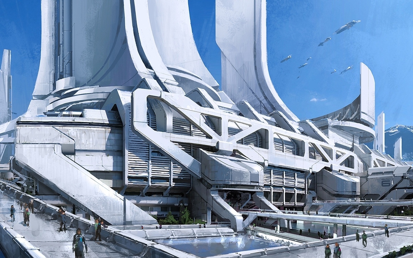 Mass effect 3, , , thessia, , concept art, 