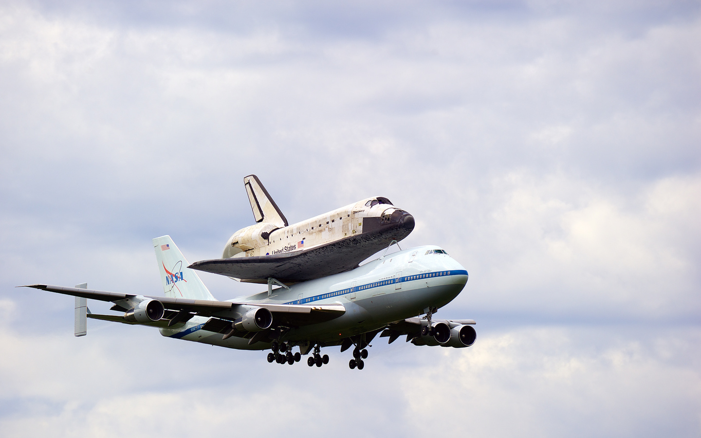 , , boeing 747-100, Space shuttle discovery, , , nasa