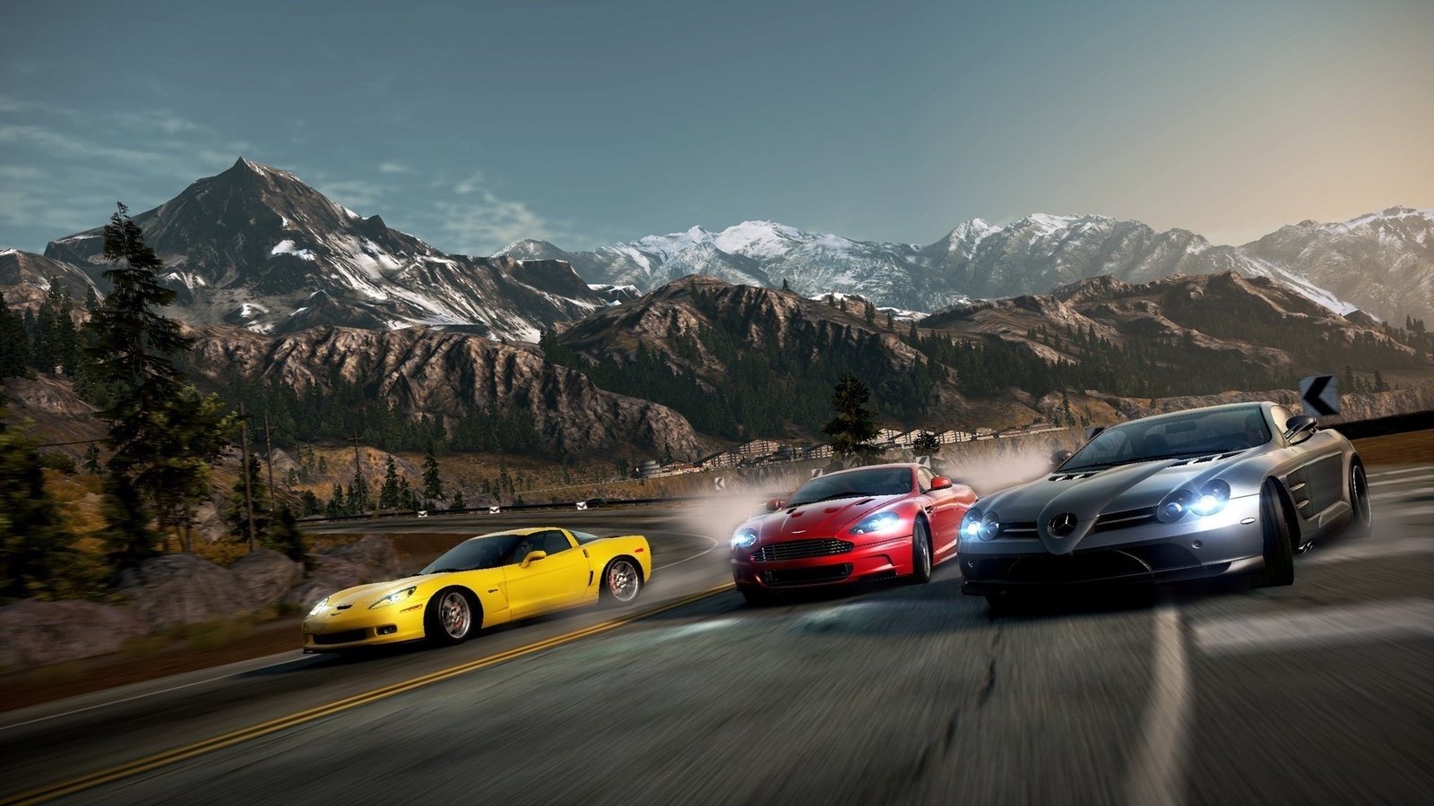 , hot pursuit, Need for speed, , , , chevrolet corvette, chevrolet, corvette, aston martin, mercedes, drift, 