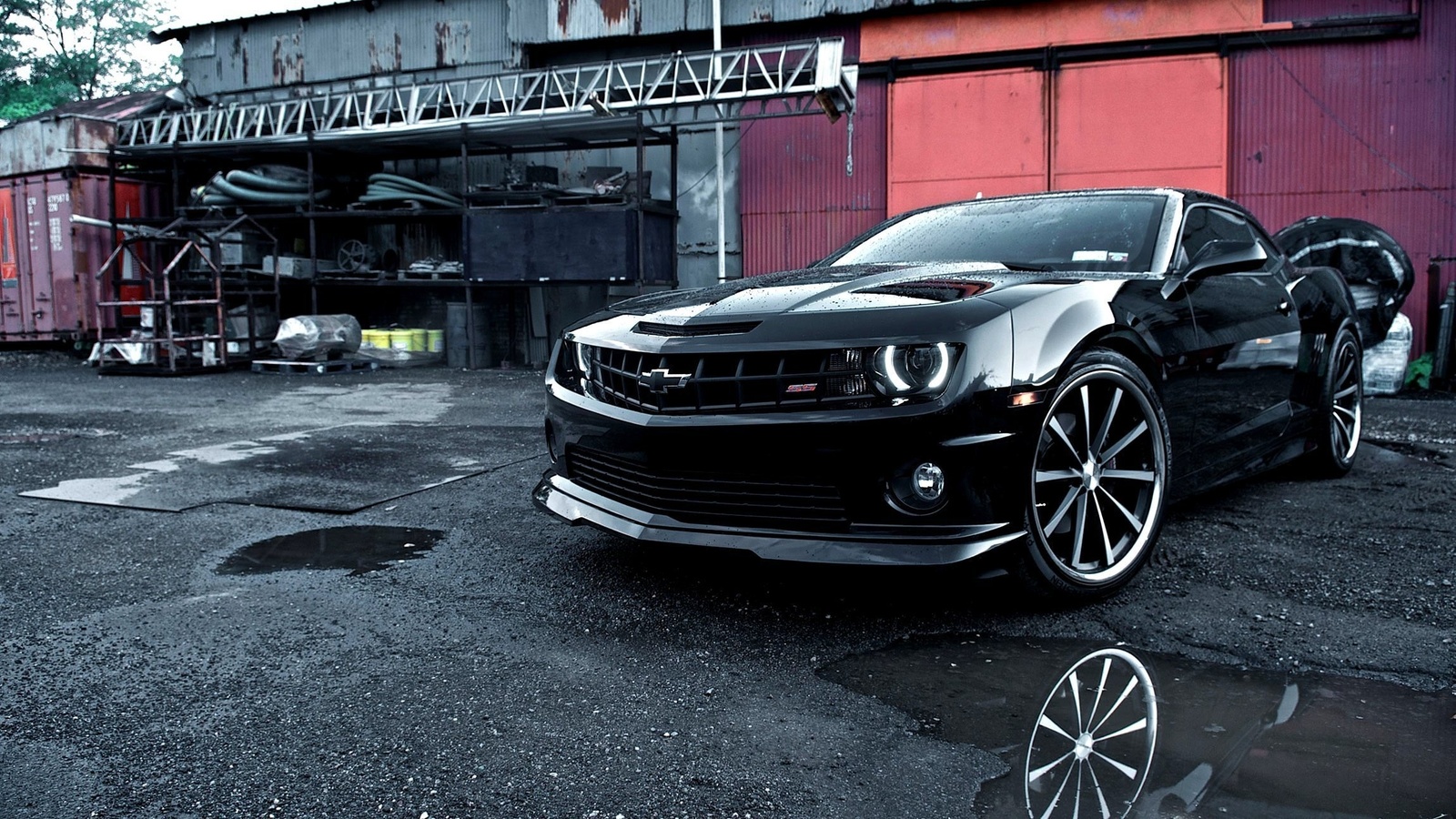 tuning, camaro, Car, wallpapers, chevrolet, automobile, beautiful, vossen, black