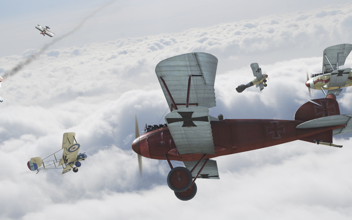 , , , , dh.2, albatros, red baron