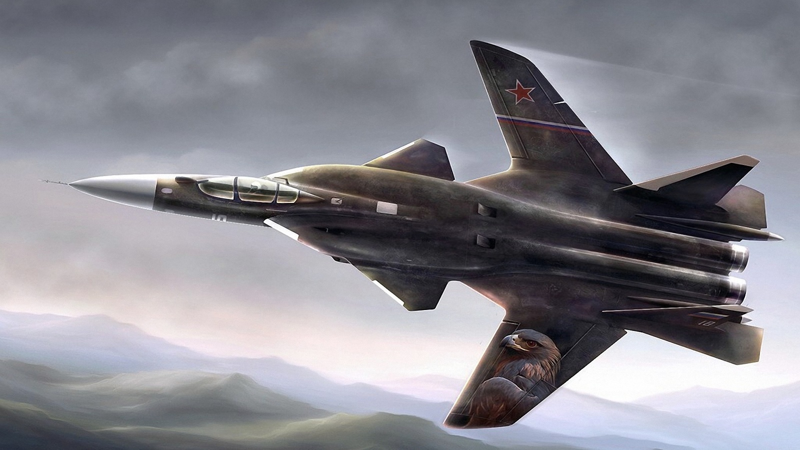 su-47 berkut, Aircraft jet, 