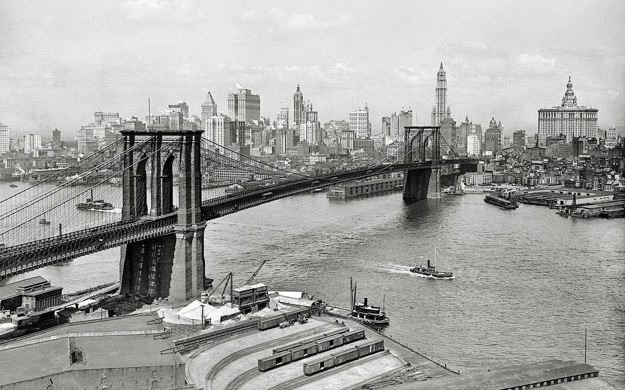 new york, nyc, brooklyn bridge, , , -