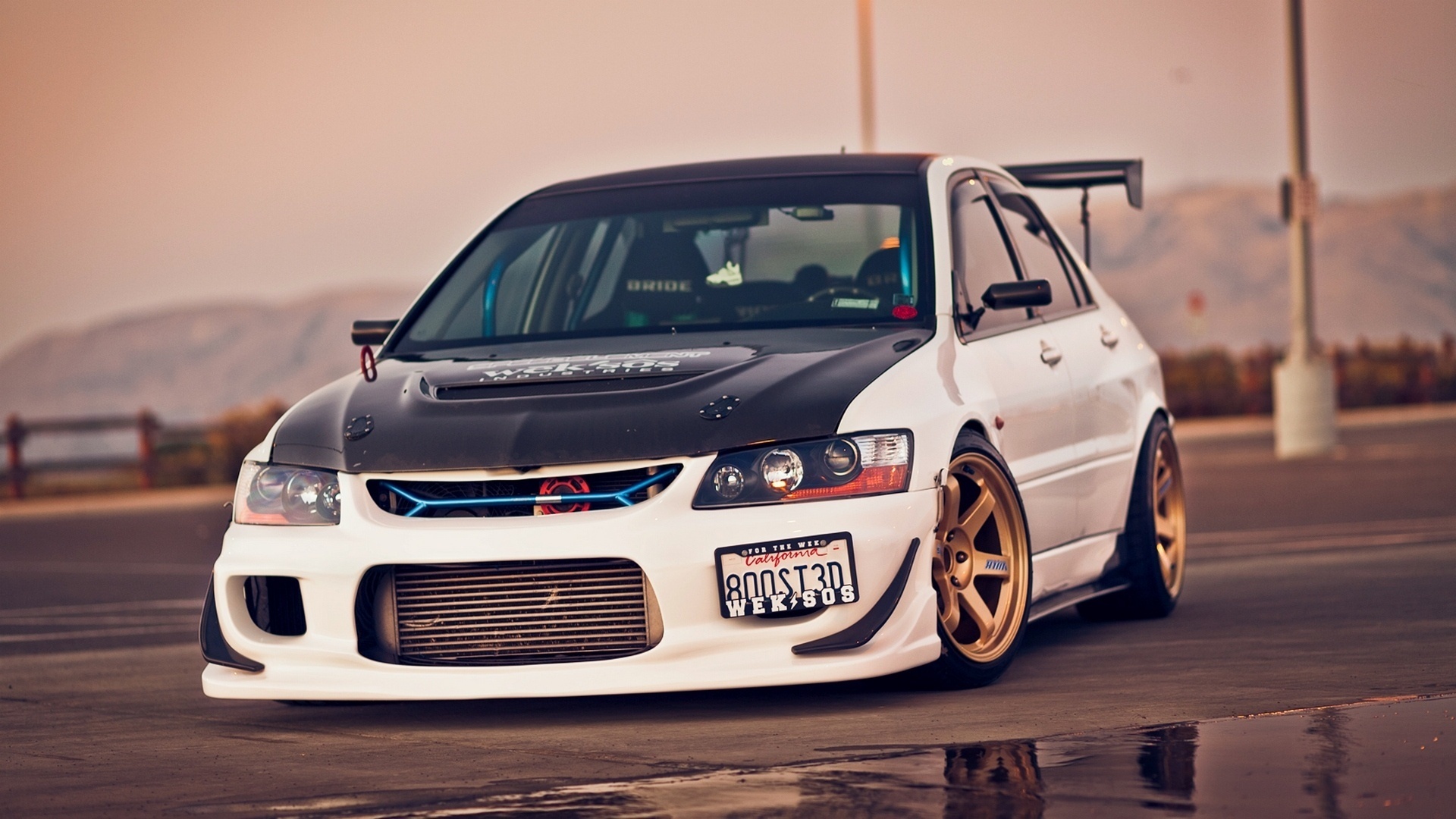 9, sportcar, mitsubishi lancer, evolution, Car, , , tuning, wallpapers