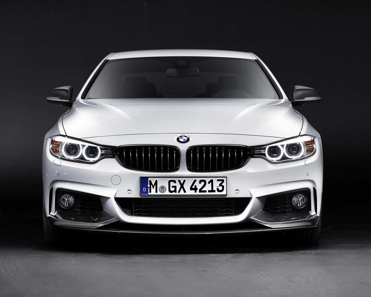 bmw, performance, 4 series, m, white, front