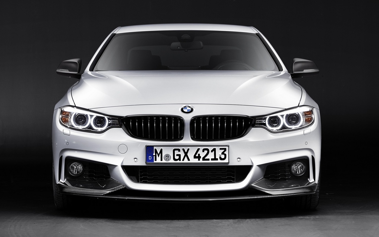 bmw, performance, 4 series, m, white, front