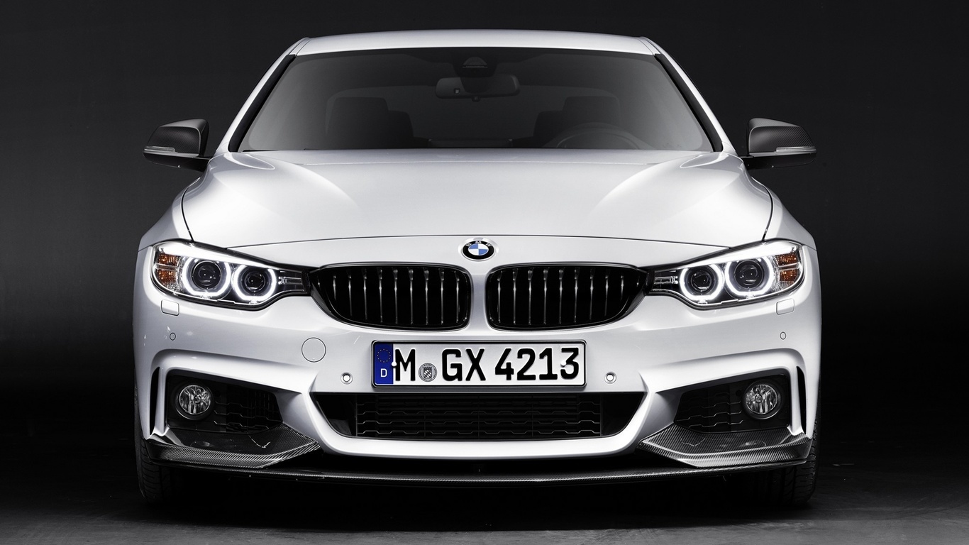 bmw, performance, 4 series, m, white, front