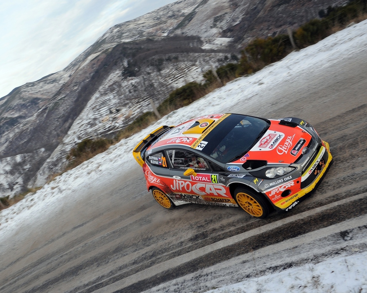 Ford, , 21, wrc, , fiesta, , rally, monte-carlo