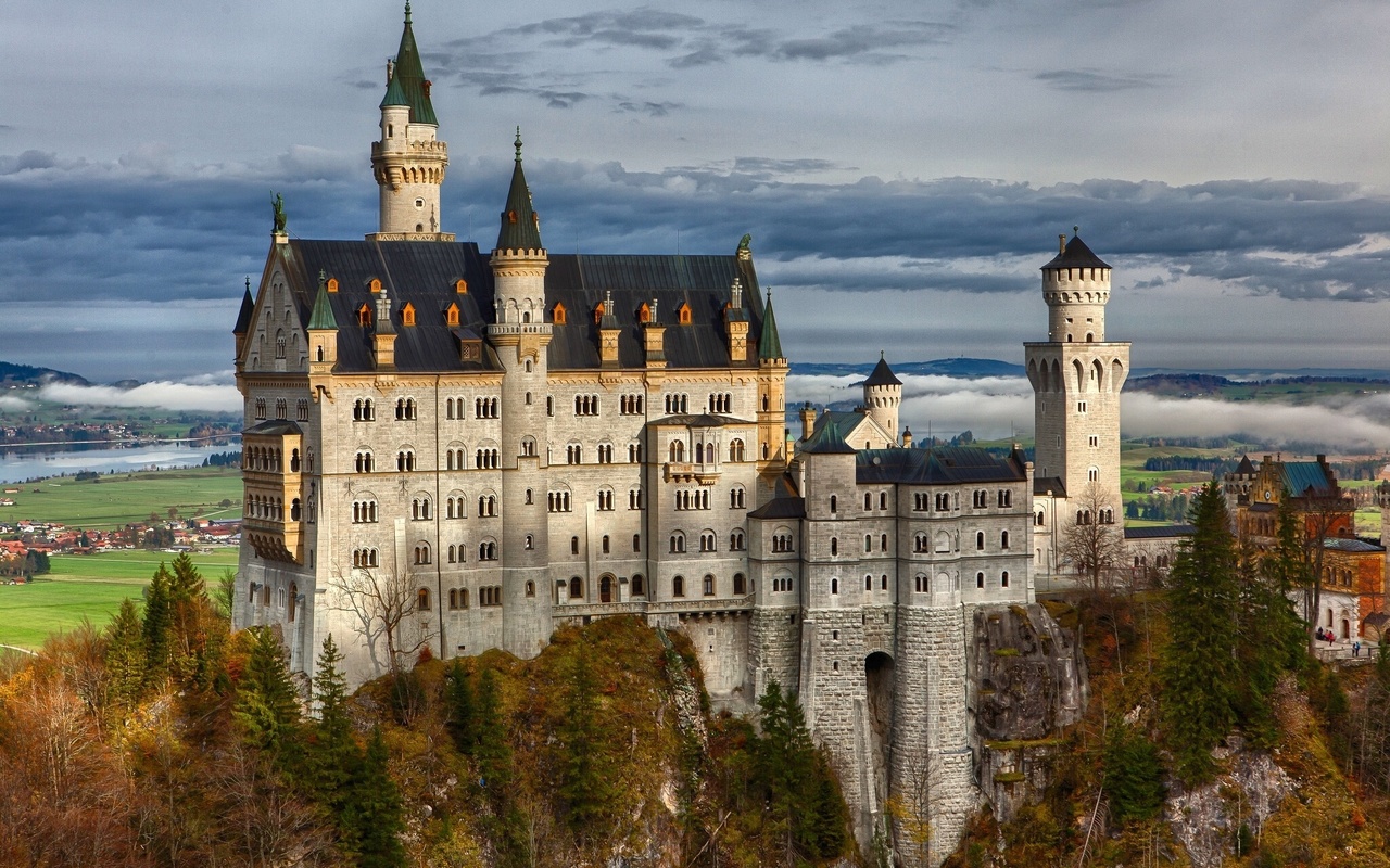 neuschwanstein castle, bavaria, germany,  , , , 