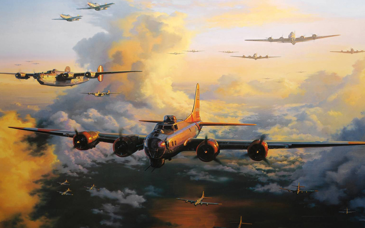 ,  , Boeing b-17 flying fortress