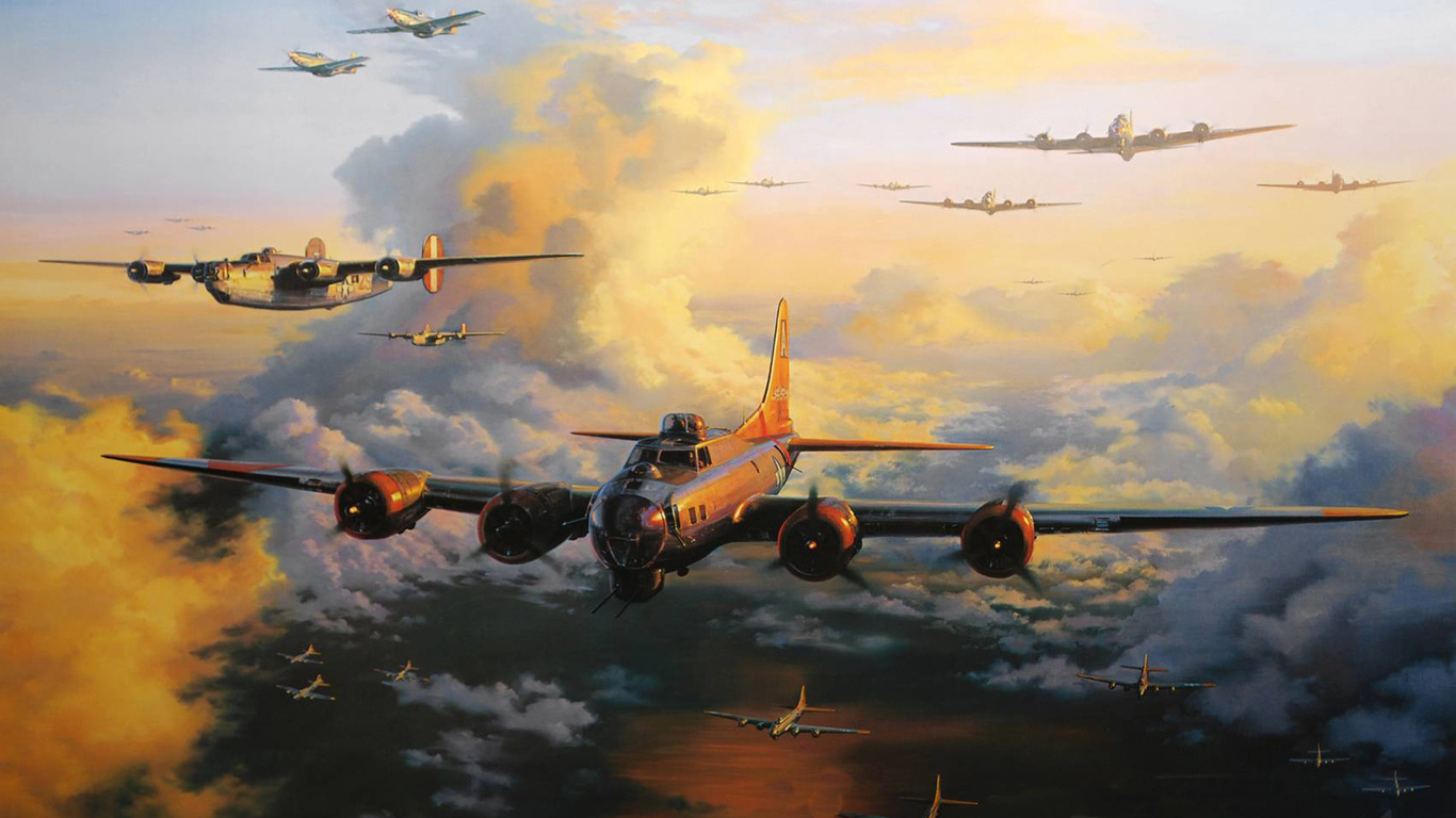 ,  , Boeing b-17 flying fortress