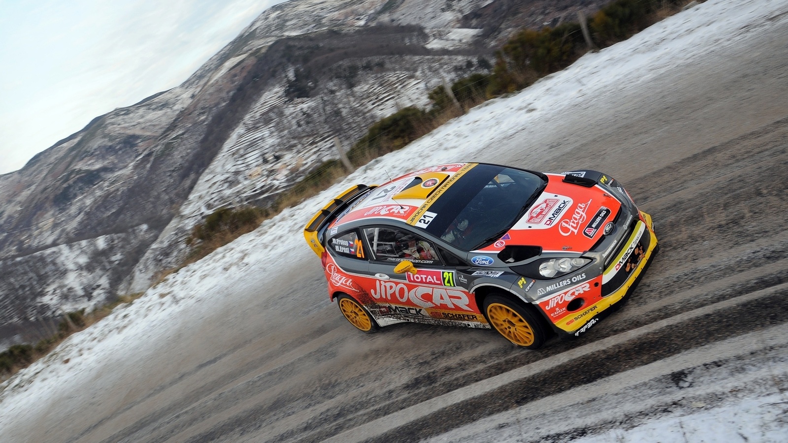 Ford, , 21, wrc, , fiesta, , rally, monte-carlo