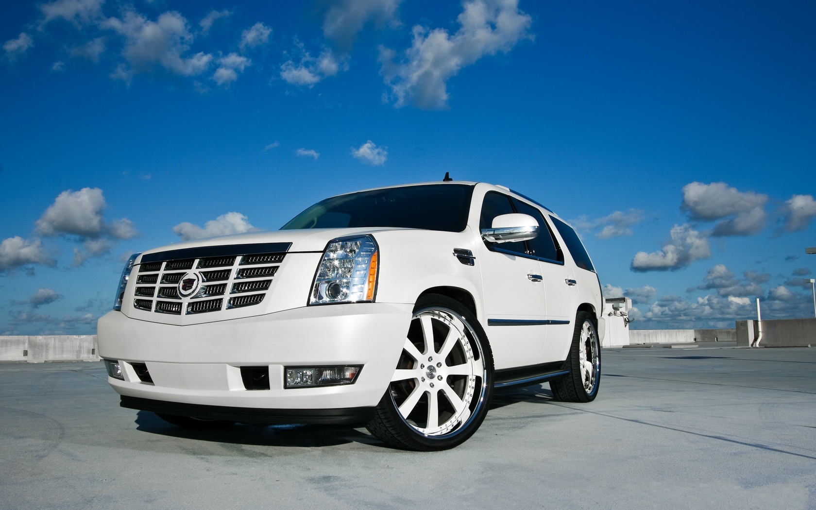 , , , sky, escalade, white, clouds, Cadillac