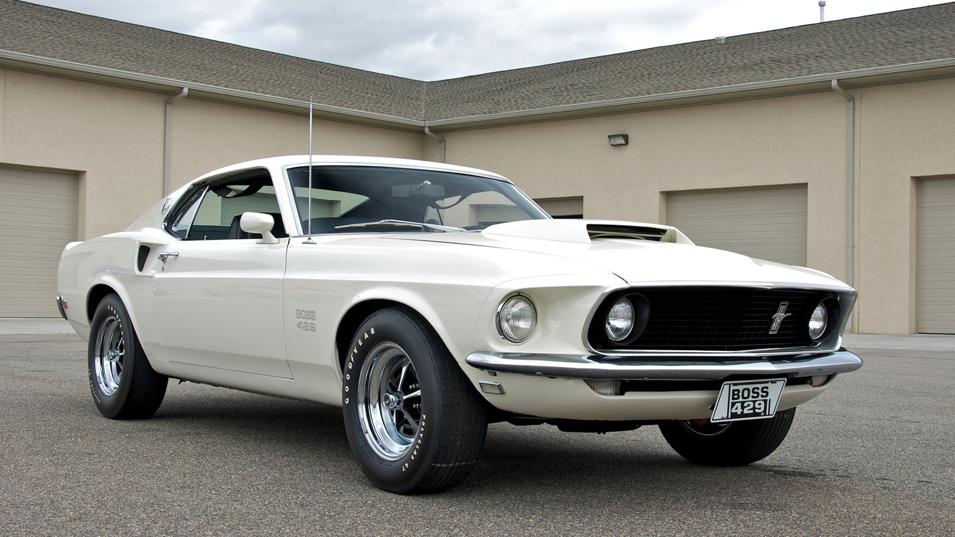 , 429, mustang, 1969, white, , boss, Ford, , muscle car