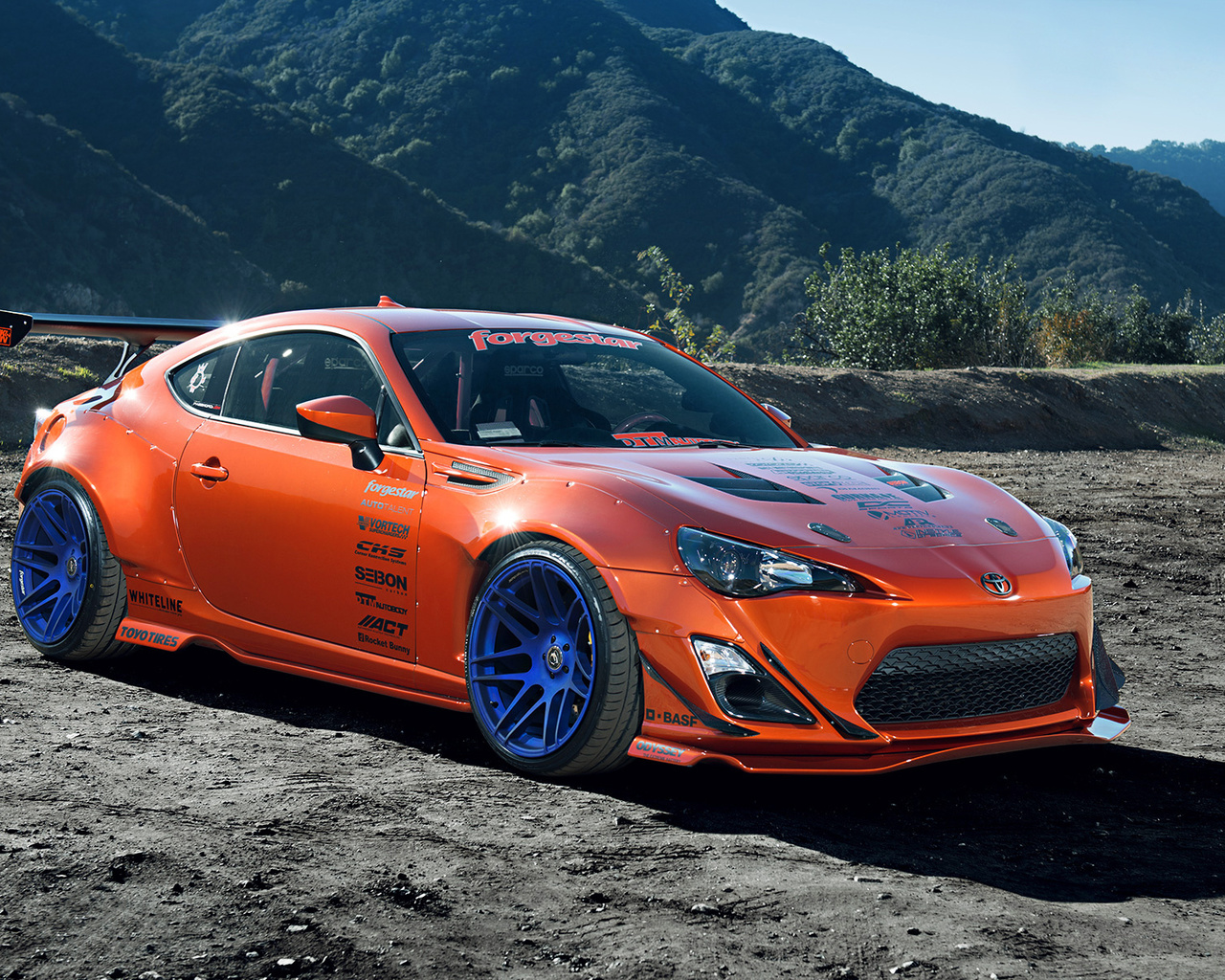 fr-s, 86, orange, tuning, Toyota, mountain, style, rims, scion, spoilers, wheels, widebody, toyota, gt86