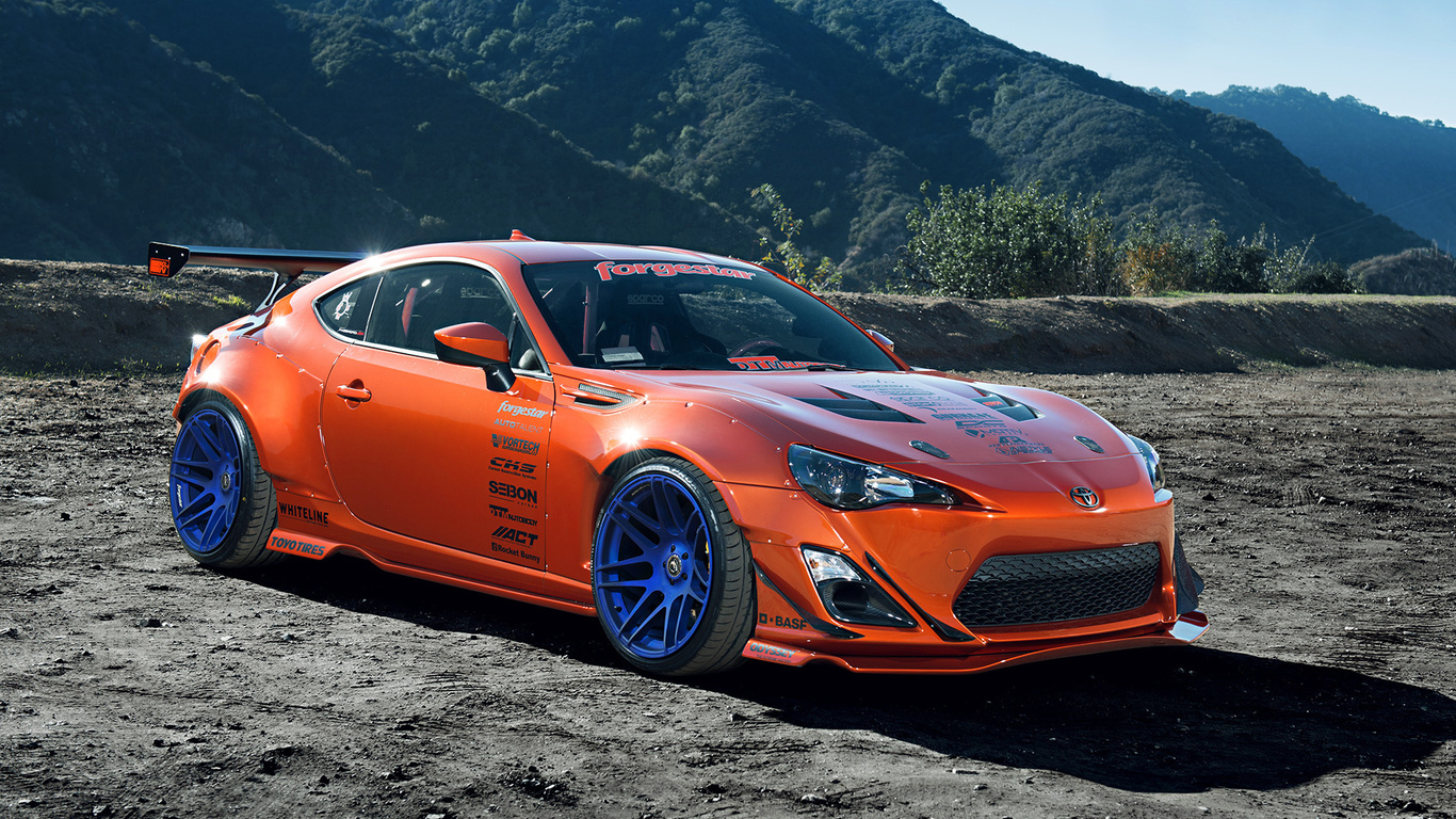 fr-s, 86, orange, tuning, Toyota, mountain, style, rims, scion, spoilers, wheels, widebody, toyota, gt86