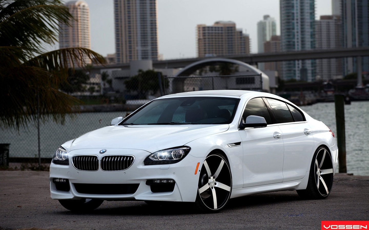 Car, wallpapers, tuning, , , , white, vossen, 6 series, bmw, f13