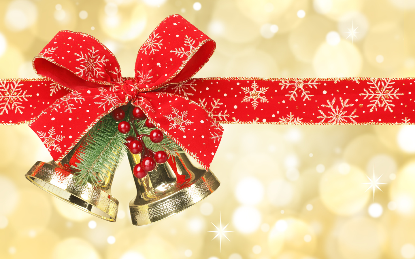 merry christmas, new year, bells, ribbon, christmas decoration, ornament, cherry,  ,  , , ,  , , 