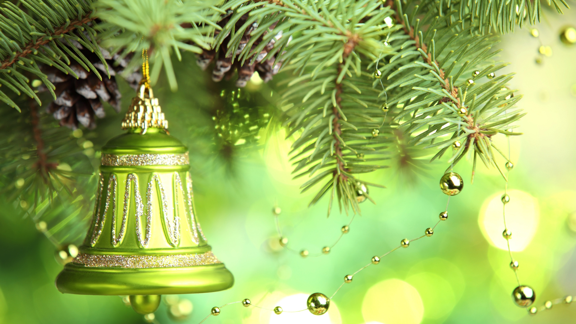 merry christmas, new year, christmas tree, decoration, bell,  ,  , , , 