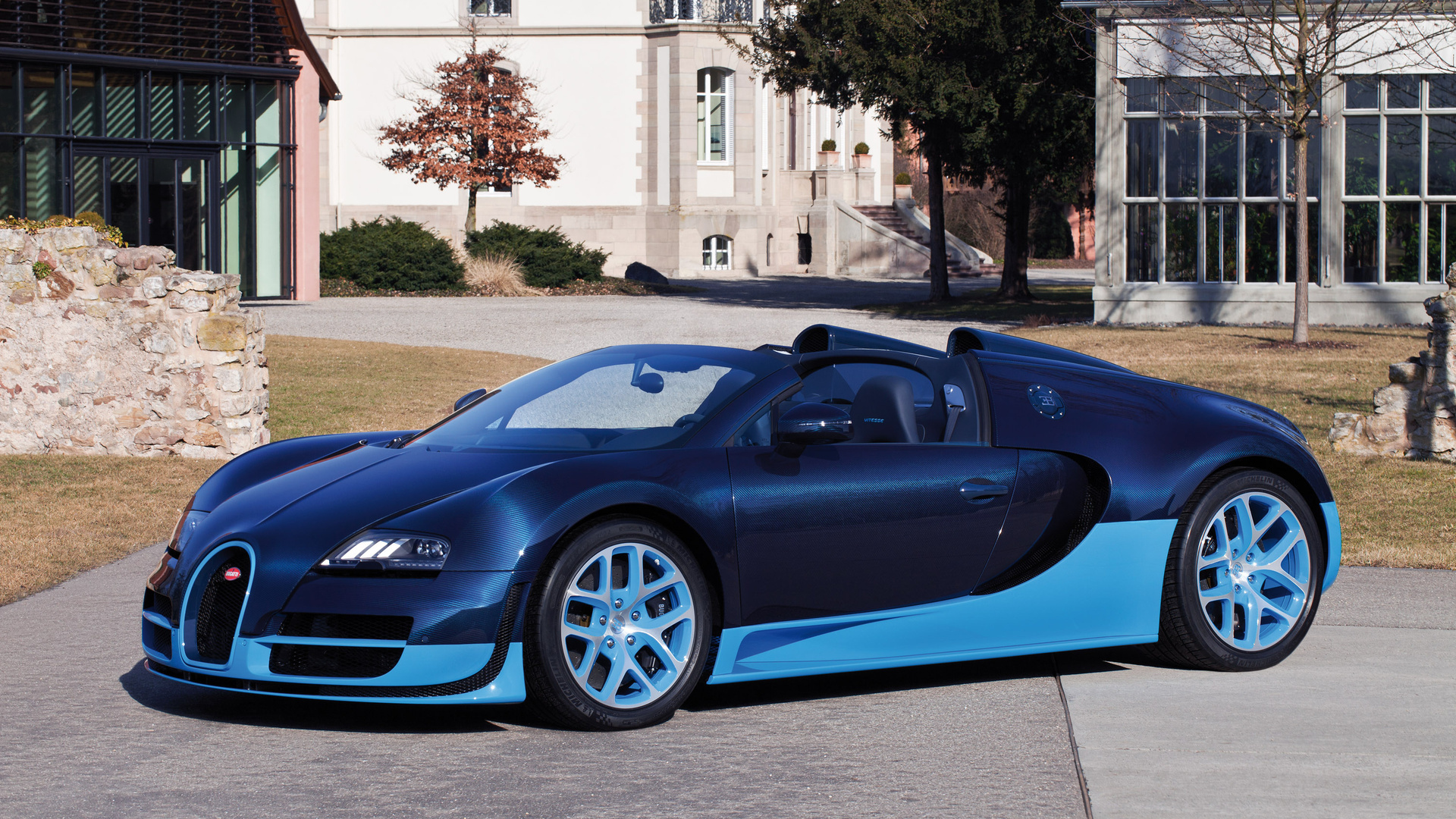 bugatti, veyron, grand, sport, vitesse, blue, carbon, 2012, , 