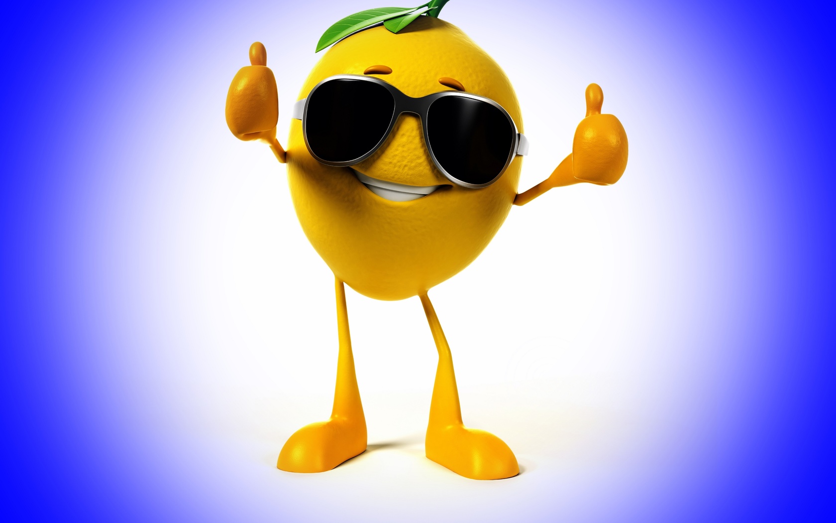  , , , , , 3d, blue background, lemon, smile, glasses, class, 3d