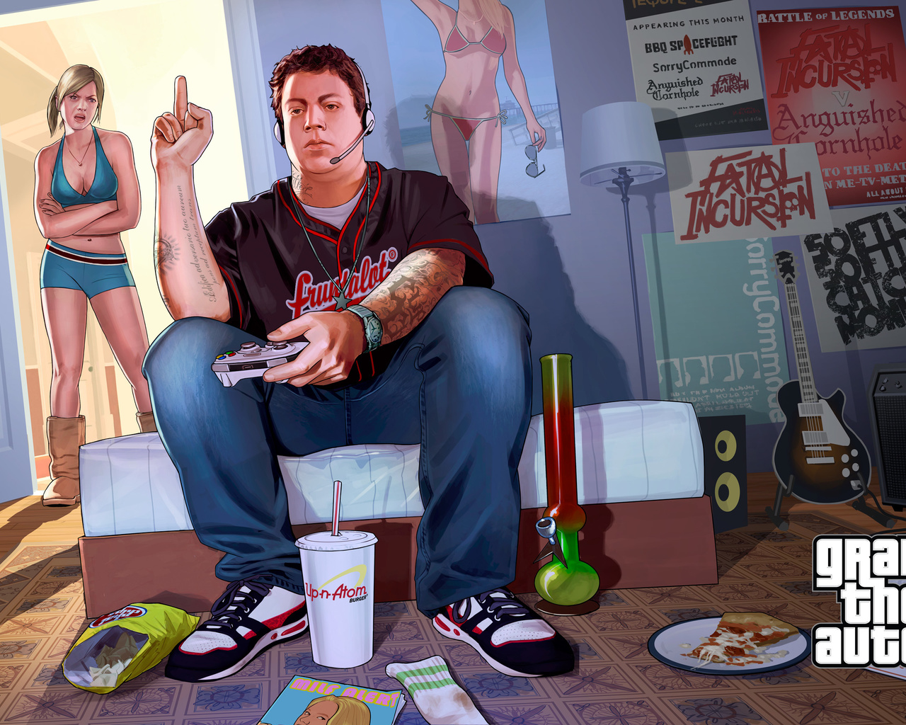 grand theft auto v, rockstar games, gta, , , , , , , tracey and jimmy