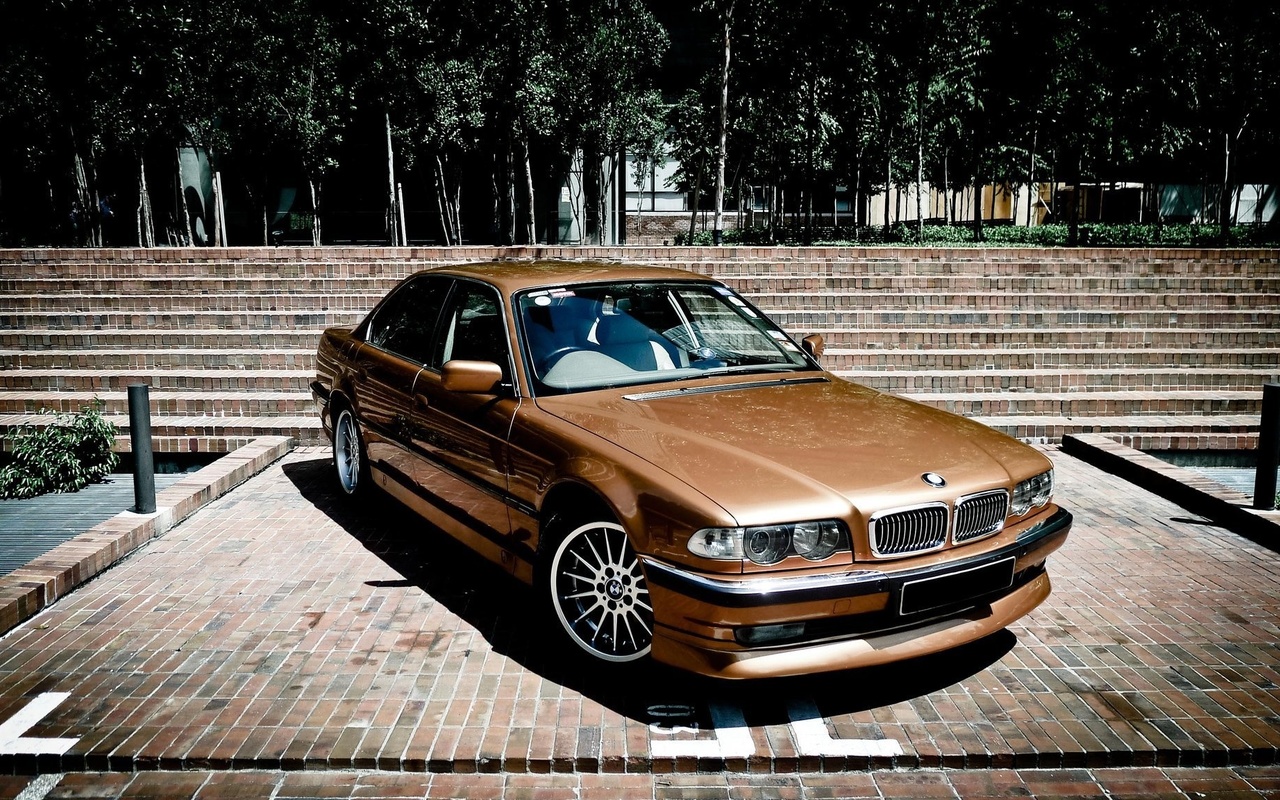 bmw 740, e38, , stance