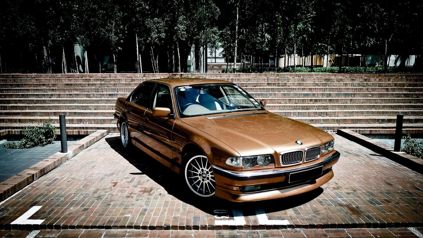 bmw 740, e38, , stance