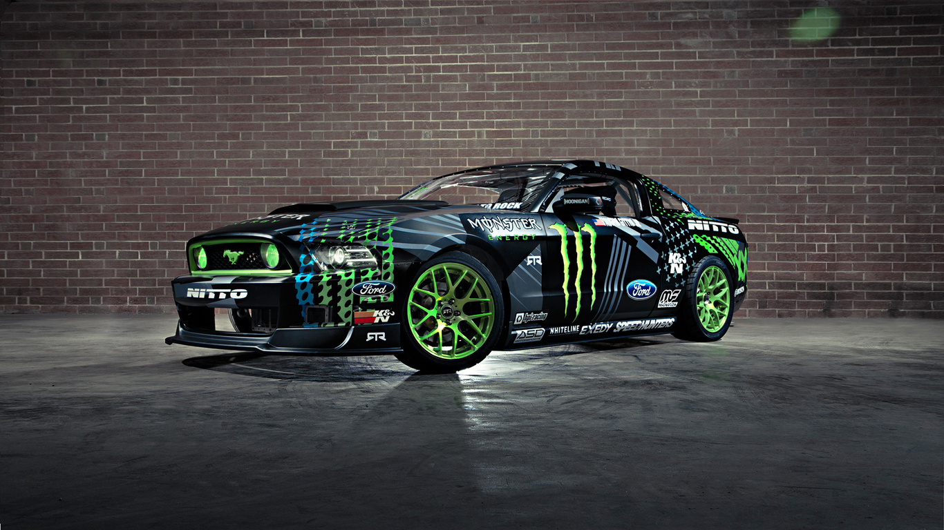 drift, mustang, vaughn gittin jr, monster energy, rtr, team, ford