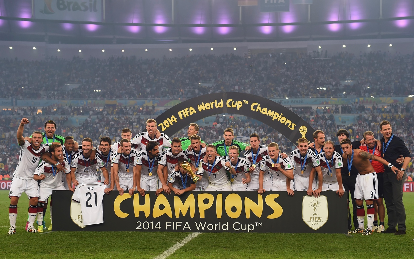 sport, football, world champions, team germany team, joy, positive, world cup, stadium, rio de janeiro, brazil, , ,  , , , , , , , ,   , , 