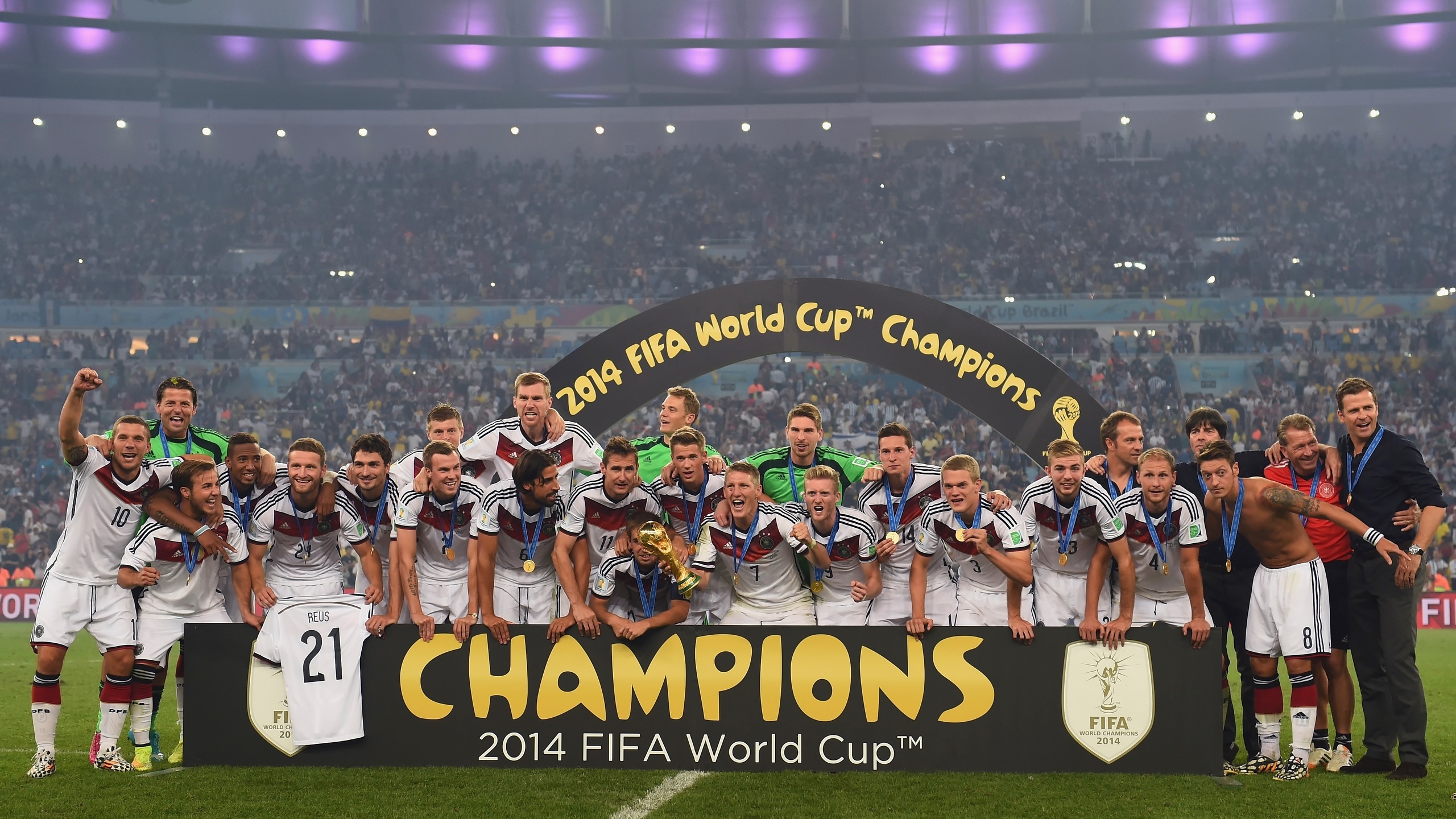 sport, football, world champions, team germany team, joy, positive, world cup, stadium, rio de janeiro, brazil, , ,  , , , , , , , ,   , , 