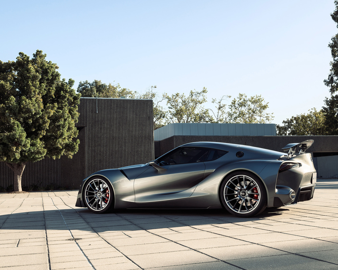 2014, toyota, ft-1, concept, graphite