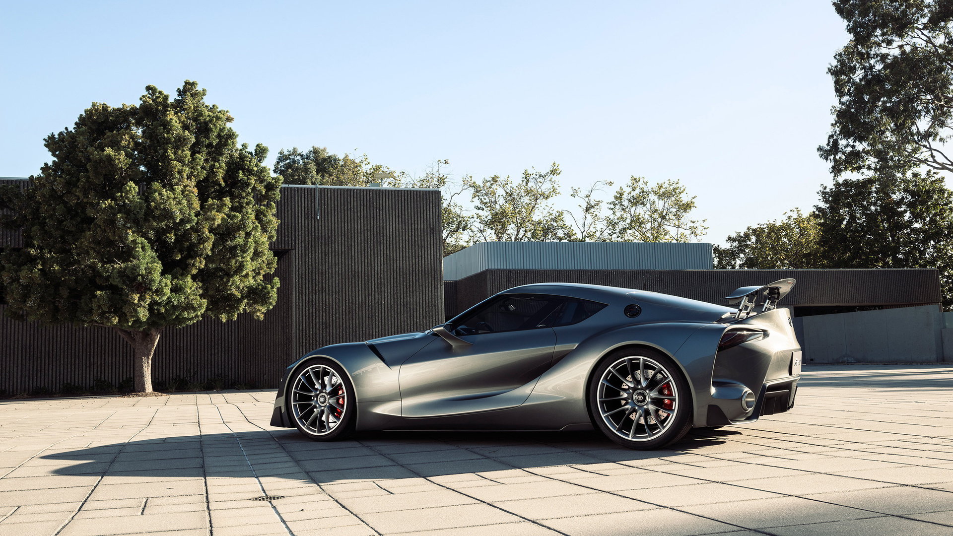 2014, toyota, ft-1, concept, graphite