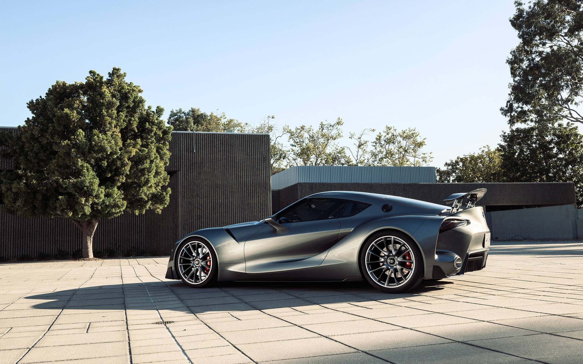 2014, toyota, ft-1, concept, graphite