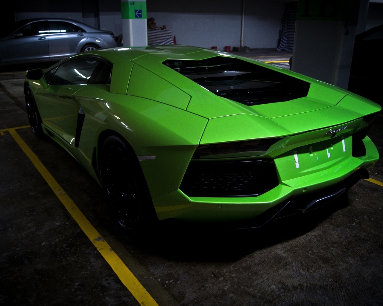 lamborghini, aventador, lp700-4, green, , , , , 