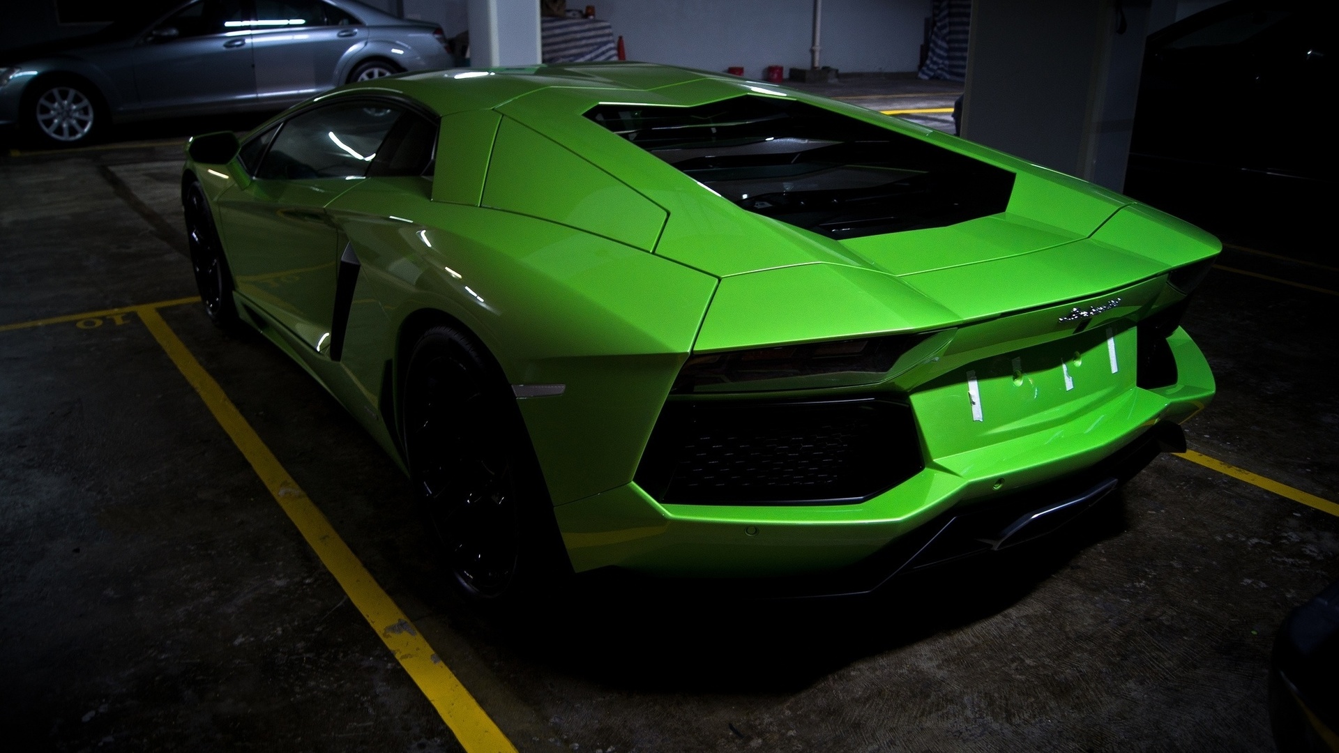 lamborghini, aventador, lp700-4, green, , , , , 