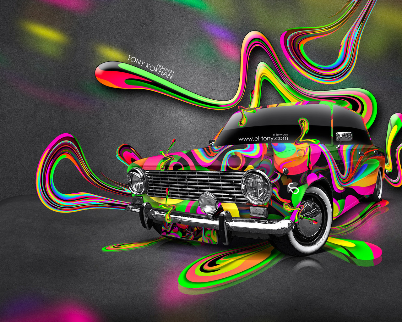 tony kokhan, vaz, 2101, super, abstract, aerography, plastic, style, el tony cars, russian, photoshop, design,  , , ,  2101, , , , , , , , , , , , , 