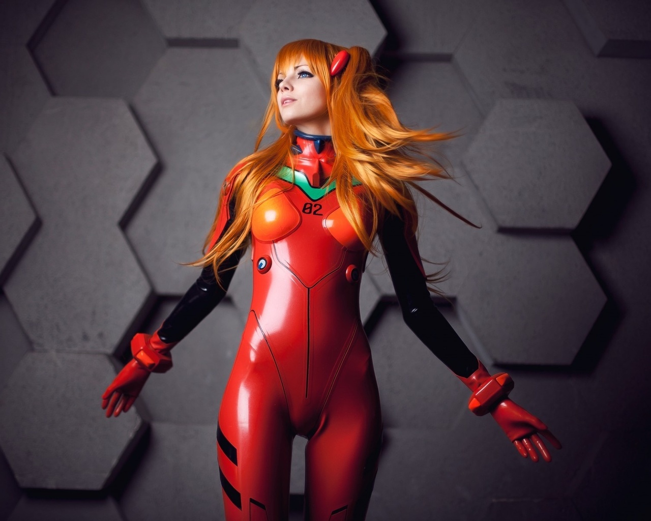 neon genesis evangelion, asuka langley, cosplay, , , , , , , latex, , evangelion