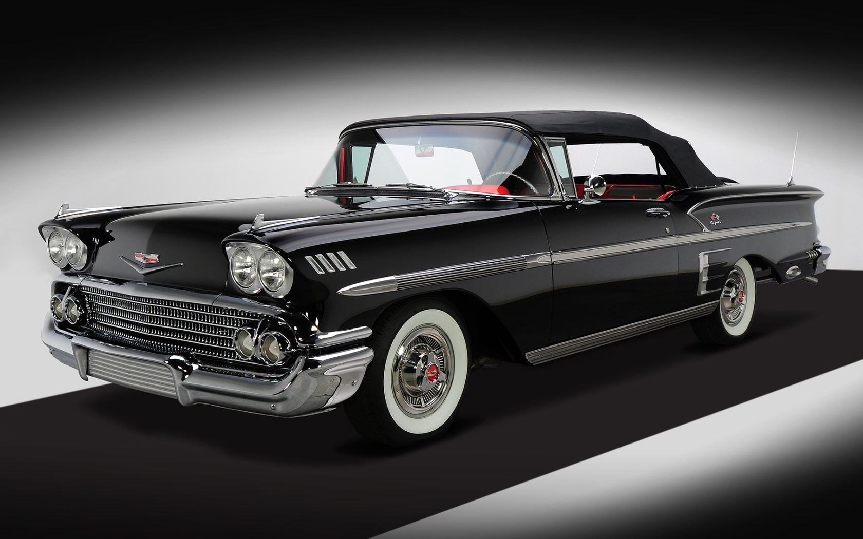 chevrolet, bel air, impala, 348, super turbo-thrust, tri-power, convertible, 1958, , , 