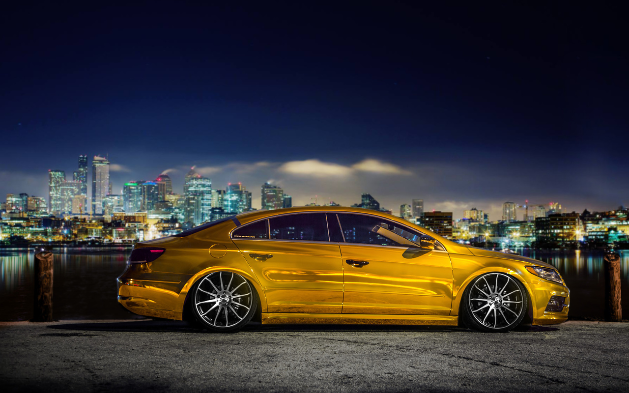 volkswagen, passat, cc, tuning, gold, , , , 