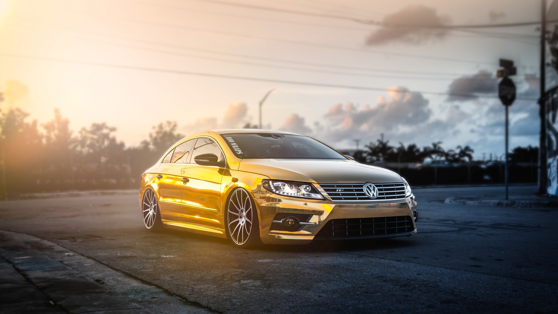 volkswagen, passat, cc, tuning, gold, , , , 