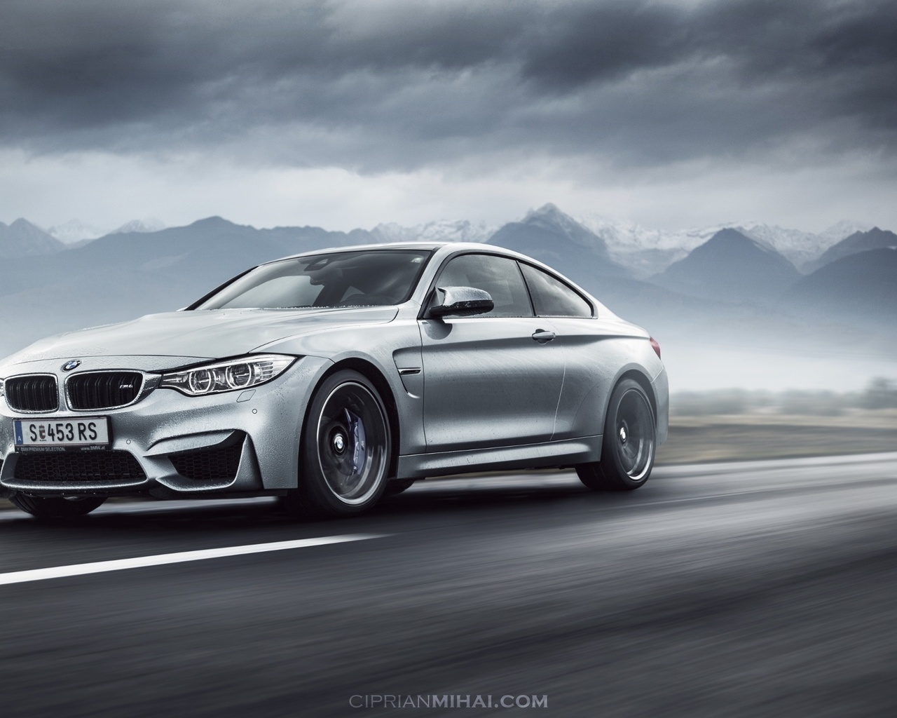 bmw, m4, coupe, f82, front, silvery, ciprian mihai, 